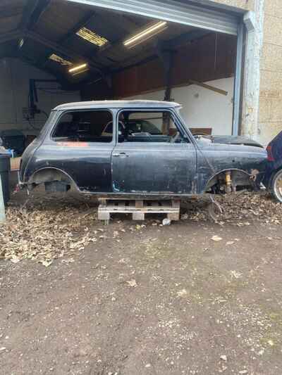 Classic mini Mayfair 1988 project restoration vintage car