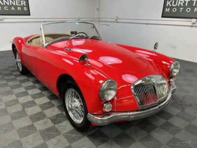 1960 MG MGA 1960 MGA 1600 MK1. CHARIOT RED WITH BEIGE LEATHER TRIM.