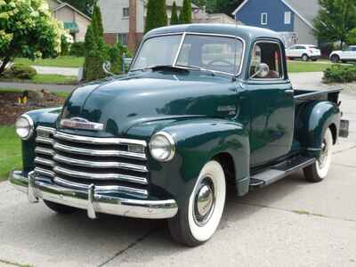 1950 Chevrolet Other Pickups 3100 Light Duty 1 / 2 ton Frame Off Restoration