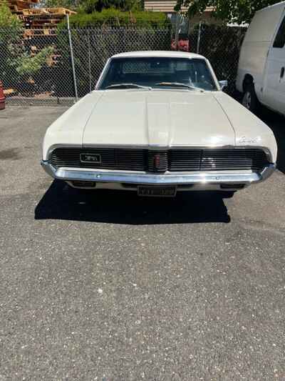 1969 Mercury Cougar White