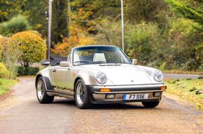 1989 Porsche 911 Super Sport Cabriolet