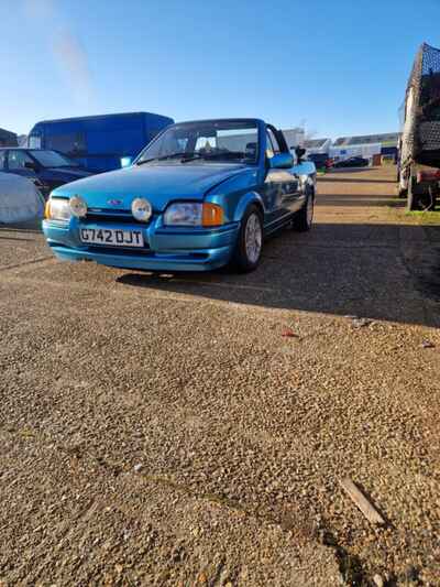 ford escort xr3i convertible