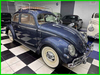 1956 Volkswagen Beetle - Classic SHOW QUALITY 56 OVAL RAG TOP - STUNNING !