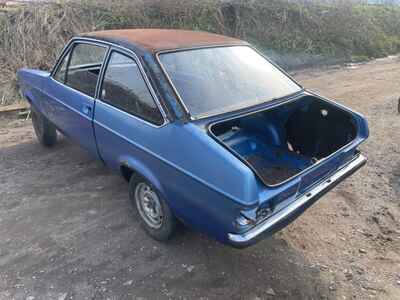 Ford Mk2 Escort 2 Door Rolling Body shell full project rally car GRP4 basis