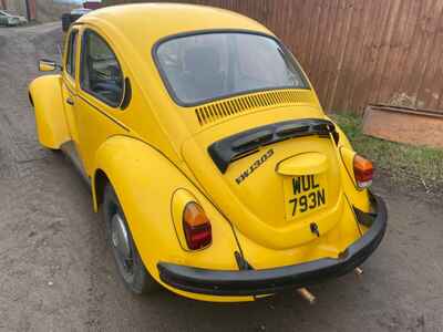 VW Beetle 1303 1974 Saloon Project Car - Needs Welding !