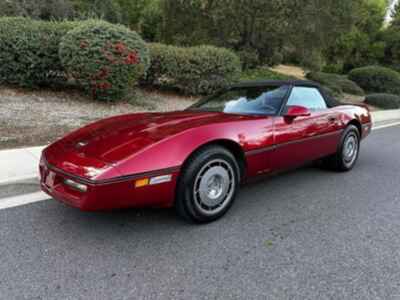 1987 Chevrolet Corvette 2D Convertible