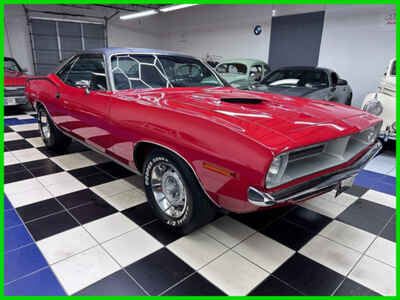 1970 Plymouth Barracuda REAL 440 CODE CAR - MUSEUM QUALITY -RARE FACTORY AC CAR!