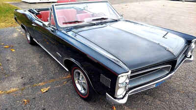 1966 Pontiac Le Mans Convertible (Like GTO!) Rare 4 Speed Manual!