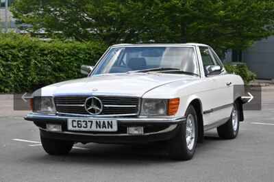 Mercedes sl 380   RHD UK car R107