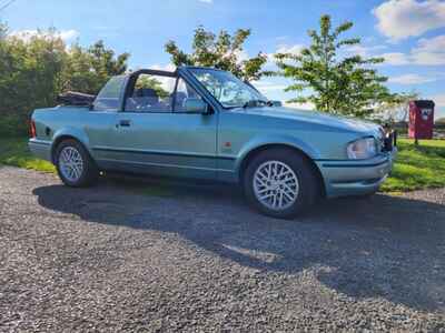 ford escort xr3i cabriolet mk4