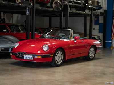 1987 Alfa Romeo Spider Quadrifoglio with 25K orig miles