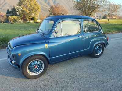 FIAT 600 D  ABARTH ENGINE 1000 70HP  RESTO MOD CUSTOM CAR 1965