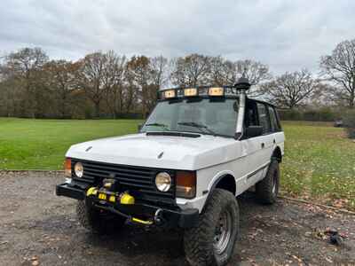 Land Rover Range Rover classic.