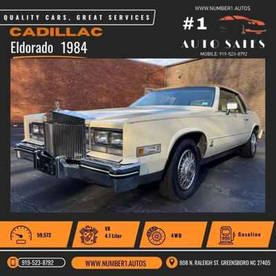 1984 Cadillac Eldorado