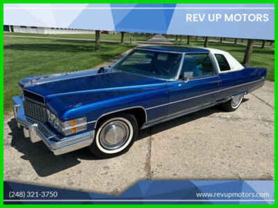 1974 Cadillac DeVille 15K Miles  ~  200+ PICTURES   ~   20+ Minute Test Drive VIDEO