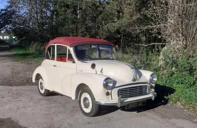 morris minor convertible 1959