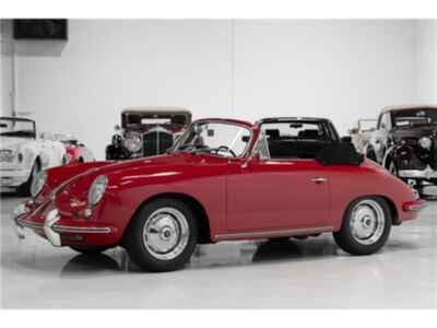 1962 Porsche 356 B T6 1600 Super Cabriolet by Reutter