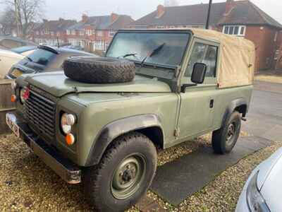 Land Rover 90 *Ex-Military* TAX AND MOT EXEMPT 2025, 20 years service, 20 civil.