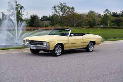 1972 Chevrolet Malibu Convertible