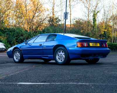 Lotus Esprit Turbo X180 1988. Mediterranean Blue w /  Magnolia Leather + upgrades