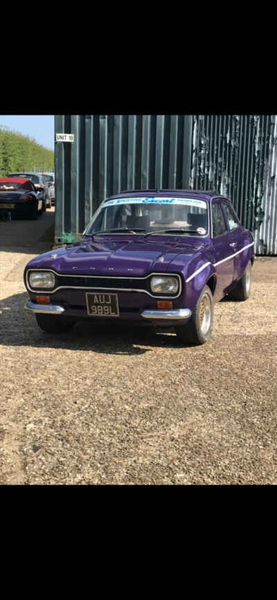 1972 ford escort 1300GT, big build car, mot and tax exempt