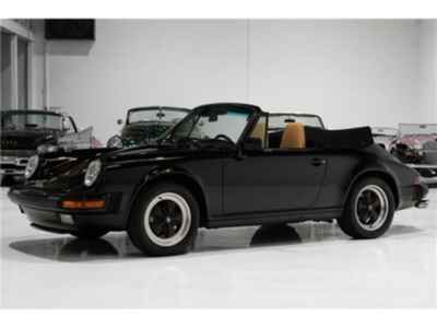 1986 Porsche 911 Carrera 3 2 Cabriolet