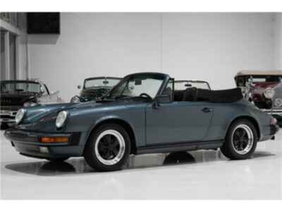 1987 Porsche 911 Carrera 3 2 Cabriolet