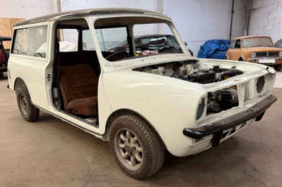 Classic Mini Clubman Estate - 1980 -  Rover - Glacier White - Unfinished Project