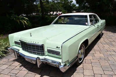 1973 Lincoln Continental Loaded Leather Still Has Original Title !! Spectacular