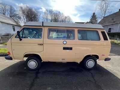 1985 Volkswagen Vanagon CAMPMOBILE