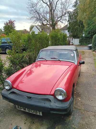 MG MIDGET, 1500CC, 1979, CLASSIC CAR, MOT AND TAX EXEMPT,  ULEZ FREE