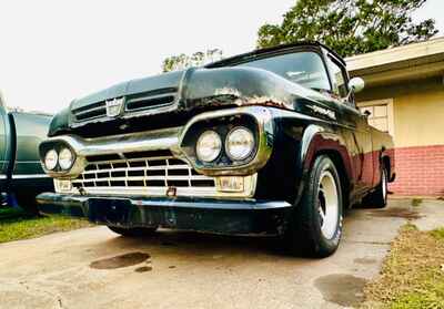 1960 Ford F-100 460 V8 Auto Daily Driver Short Bed Custom Cab 4 Wheel Disc